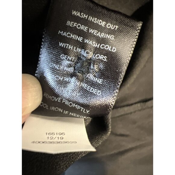 Simply Vera Wang Black Crop Flare Pants XXL Mid Rise Stretch - Picture 7 of 11